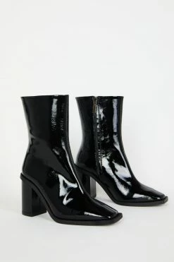Intentionally Blank EXTEND HEELED BOOT Black SHOES