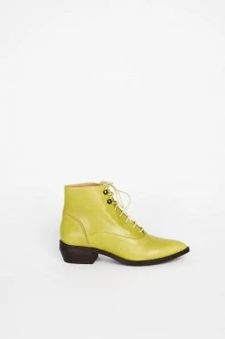 Intentionally Blank SHOES WEST LACE UP BOOT Olive
