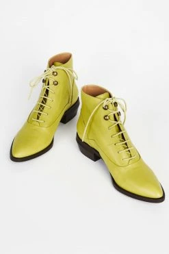 Intentionally Blank SHOES WEST LACE UP BOOT Olive