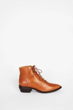 Intentionally Blank WEST LACE UP BOOT Whiskey SHOES