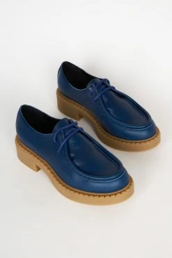Intentionally Blank ACE OXFORD Blue LOAFERS