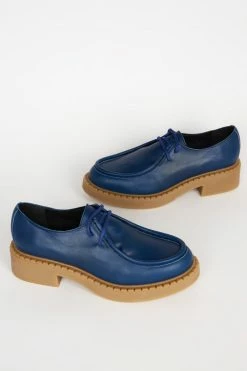 Intentionally Blank ACE OXFORD Blue LOAFERS