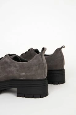 Intentionally Blank BARBAR OXFORD Charcoal SHOES