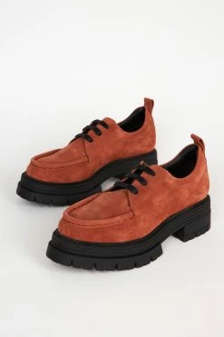 Intentionally Blank BARBAR OXFORD Terracotta SHOES