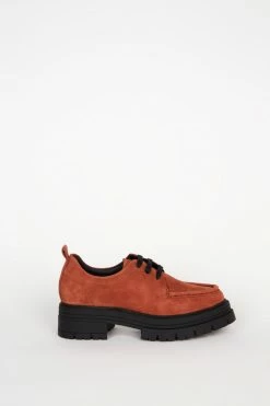 Intentionally Blank BARBAR OXFORD Terracotta SHOES