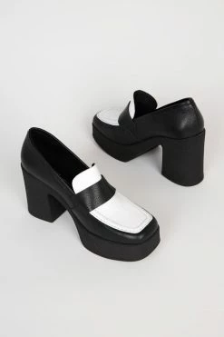 Intentionally Blank DEX HEEL Black White