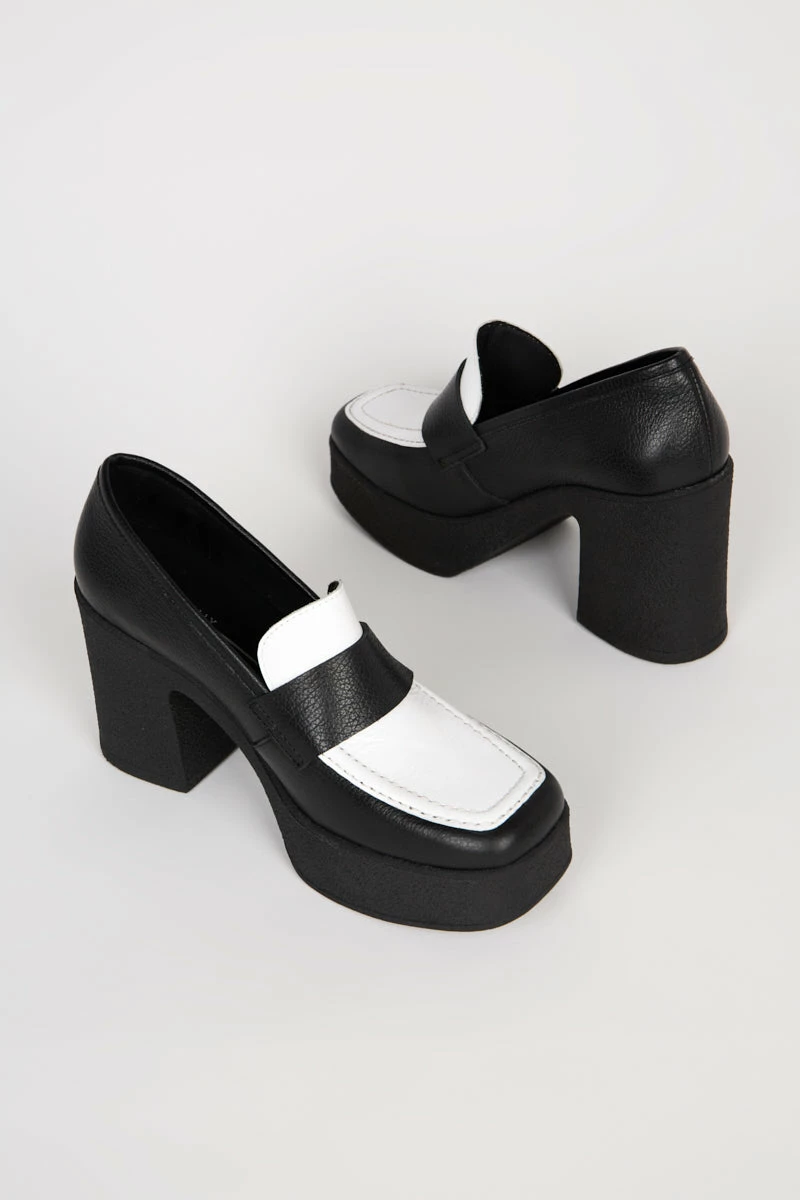 Intentionally Blank DEX HEEL Black White 4 Intentionally Blank DEX HEEL Black White