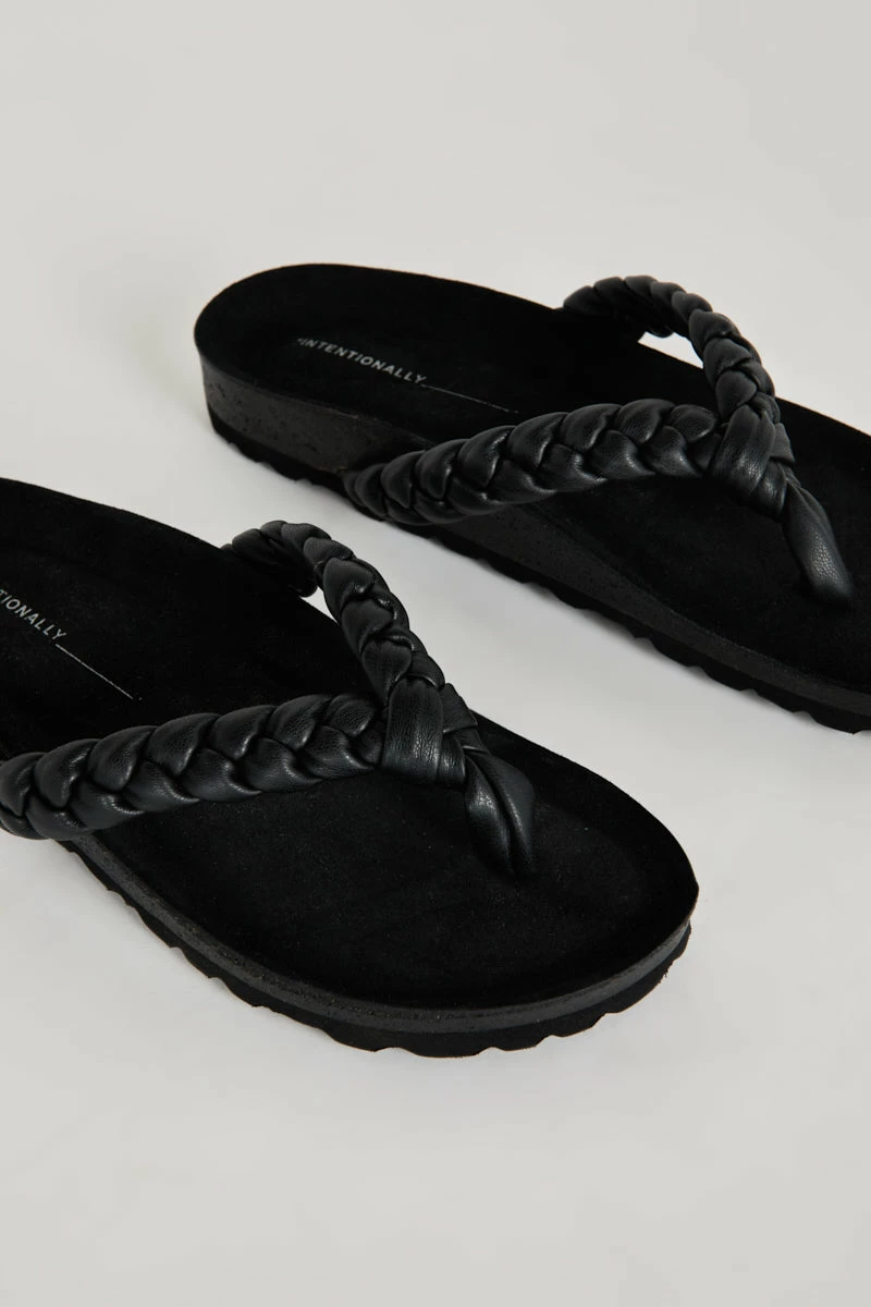 Intentionally Blank KATA SANDAL Black 6 Intentionally Blank KATA SANDAL Black