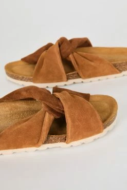 Intentionally Blank NEW SHOES JORDANA SANDAL Chestnut Combo