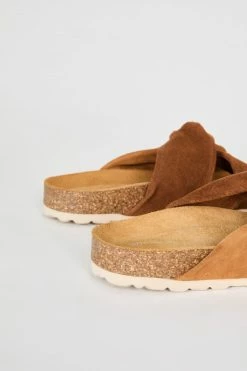 Intentionally Blank NEW SHOES JORDANA SANDAL Chestnut Combo