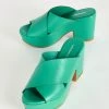 Intentionally Blank DAME HEELED PLATFORM Jade