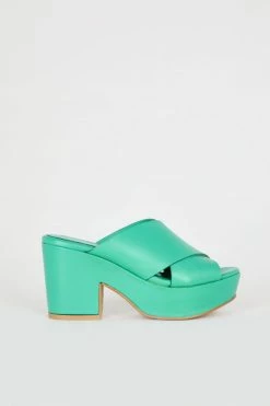 Intentionally Blank DAME HEELED PLATFORM Jade