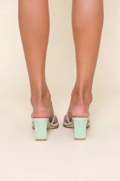 Intentionally Blank INLOW SANDAL Green Tea