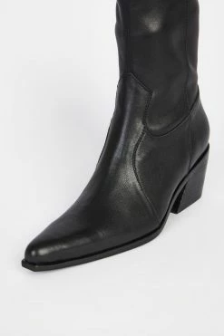 Intentionally Blank SHOES MATTIE HEELED BOOT Black