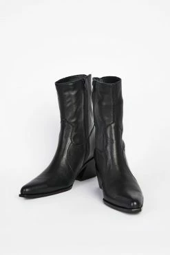 Intentionally Blank SHOES MATTIE HEELED BOOT Black