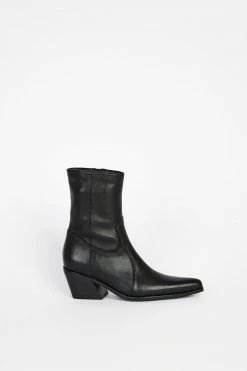Intentionally Blank SHOES MATTIE HEELED BOOT Black