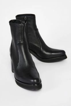 Intentionally Blank SHOES PICO HEEL BOOT Black 10 Intentionally Blank SHOES PICO HEEL BOOT Black