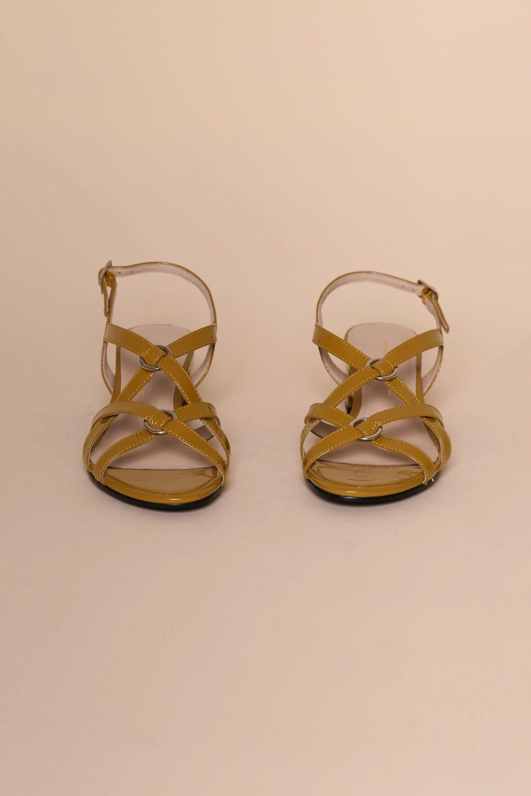 Intentionally Blank KIMORA HEELED SANDAL Mustard Patent SHOES 4 Intentionally Blank KIMORA HEELED SANDAL Mustard Patent SHOES