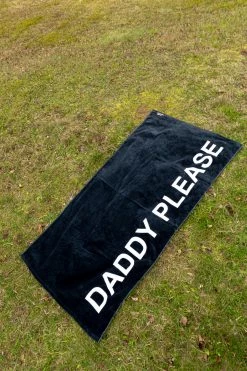 Intentionally Blank DADDY PLEASE BEACH TOWEL LIFELIFE