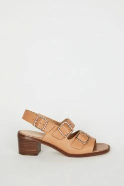 Intentionally Blank NEW ARRIVALS JILL HEELED SANDAL Tan