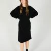 Intentionally Blank JILLIAN SWEATSHIRT DRESS BLACK 2 Intentionally Blank JILLIAN SWEATSHIRT DRESS BLACK