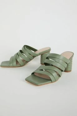 Intentionally Blank KAMRY HEEL Sage NEW SHOES