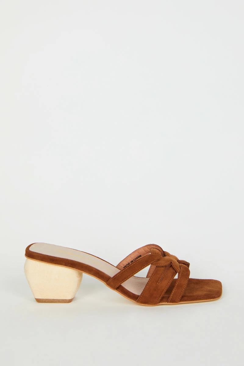 Intentionally Blank NEW SHOES KANE HEEL Chestnut 8 Intentionally Blank NEW SHOES KANE HEEL Chestnut