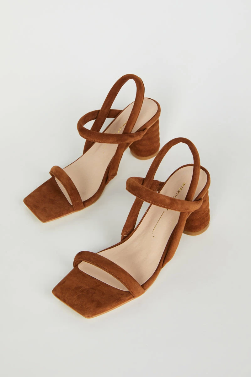 Intentionally Blank KIFTON HEEL Chestnut NEW SHOES 5 Intentionally Blank KIFTON HEEL Chestnut NEW SHOES