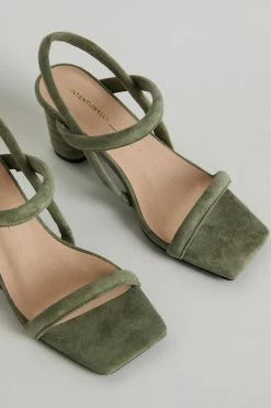 Intentionally Blank KIFTON HEEL Sage NEW SHOES