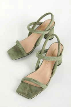 Intentionally Blank KIFTON HEEL Sage NEW SHOES