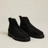 Intentionally Blank KIRK HI TOP Black Suede