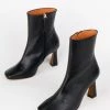 Intentionally Blank LINDA HEELED BOOT Black SHOES 2 Intentionally Blank LINDA HEELED BOOT Black SHOES
