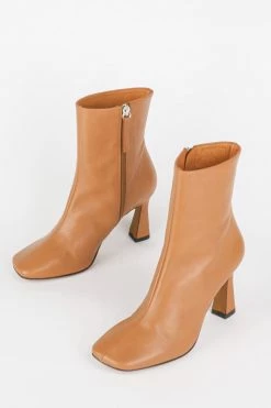 Intentionally Blank SHOES LINDA HEELED BOOT Camel