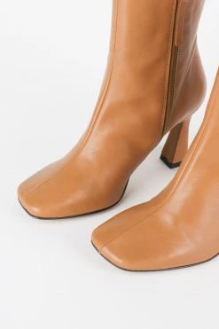 Intentionally Blank SHOES LINDA HEELED BOOT Camel