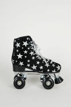 Intentionally Blank IB ROLLER SKATES LUCKY STAR ROLLER SKATE Silver