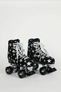 Intentionally Blank IB ROLLER SKATES LUCKY STAR ROLLER SKATE Silver