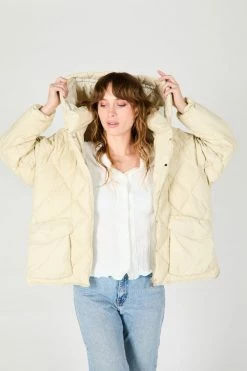 Intentionally Blank GARMENTS MCCALL PUFFER JACKET BEIGE