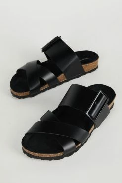 Intentionally Blank MEREDITH SANDAL Black SHOES