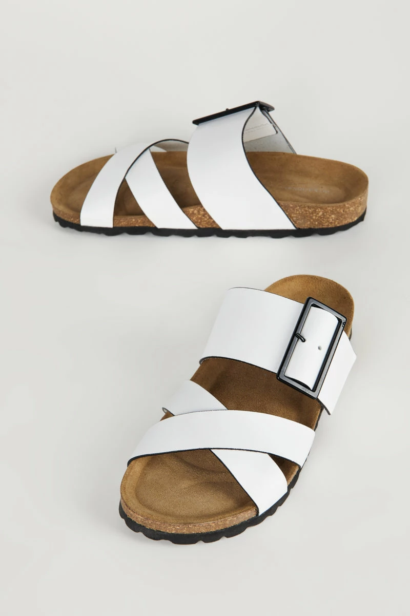 Intentionally Blank SHOES MEREDITH SANDAL White 7 Intentionally Blank SHOES MEREDITH SANDAL White