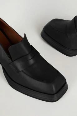 Intentionally Blank SHOES MOORE OXFORD HEEL Black 9 Intentionally Blank SHOES MOORE OXFORD HEEL Black