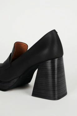 Intentionally Blank SHOES MOORE OXFORD HEEL Black 10 Intentionally Blank SHOES MOORE OXFORD HEEL Black