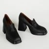 Intentionally Blank SHOES MOORE OXFORD HEEL Black