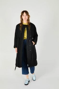 Intentionally Blank GARMENTS DASH COAT BLACK