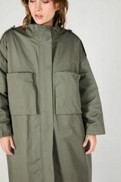 Intentionally Blank GARMENTS MON TRENCH KHAKI