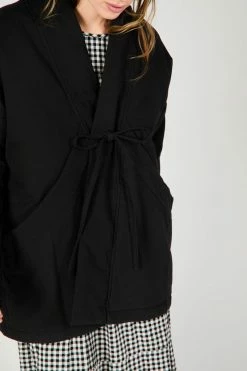 Intentionally Blank EFX COAT BLACK GARMENTS