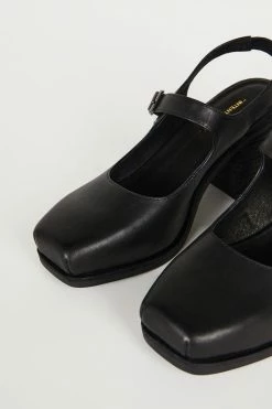 Intentionally Blank OFFICE CLOG Black SHOES