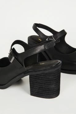 Intentionally Blank OFFICE CLOG Black SHOES