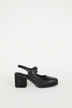 Intentionally Blank OFFICE CLOG Black SHOES