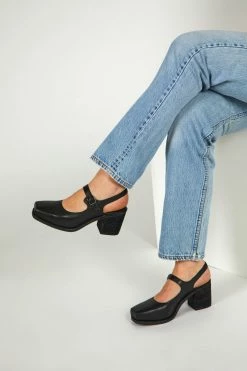 Intentionally Blank OFFICE CLOG Black SHOES