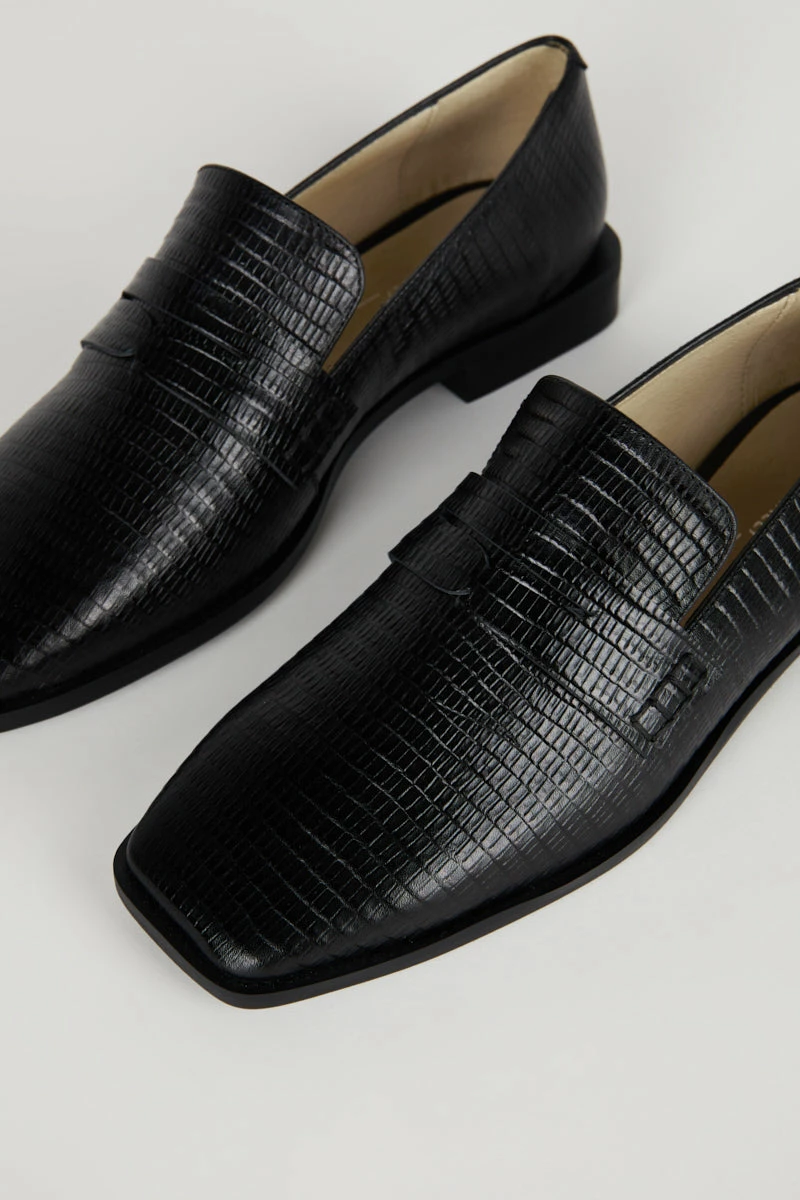Intentionally Blank OHARA LOAFER Black 5 Intentionally Blank OHARA LOAFER Black